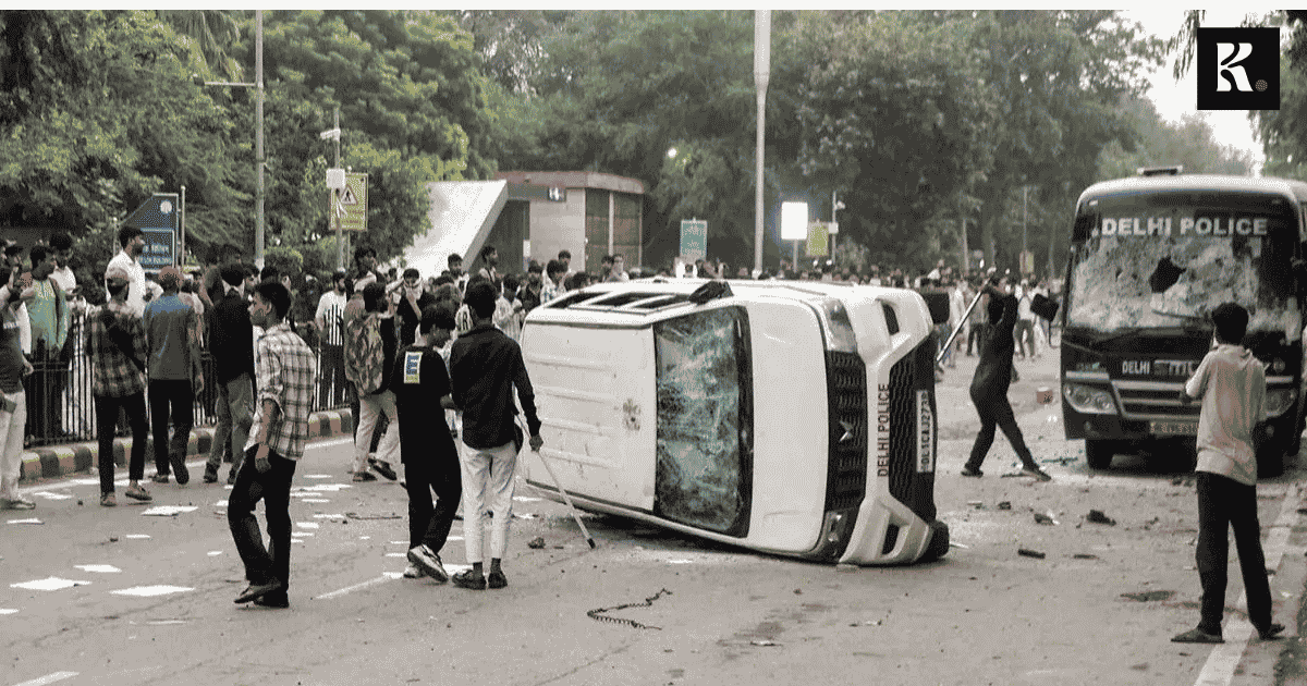 delhi protest knews