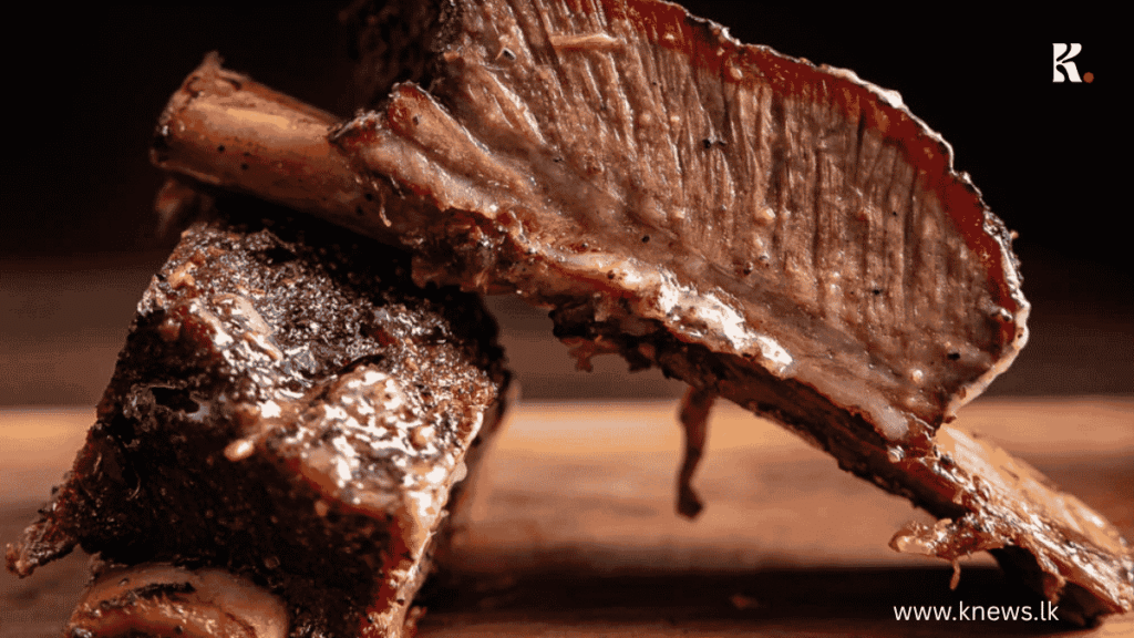 හරක් මස් රස රැස 01 beef ribs smoker knews.lk